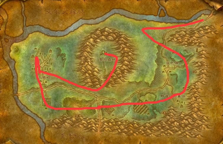 魔兽世界探索暮色森林成就怎么做