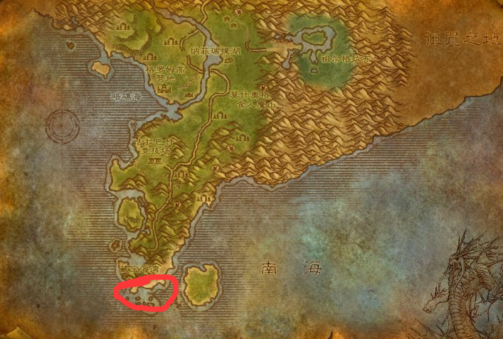 魔兽世界血帆营地在哪