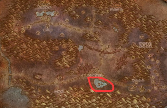 魔兽世界米雷达尔湖在哪