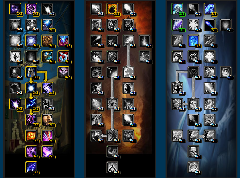 魔兽世界wlk奥法PVP天赋怎么点