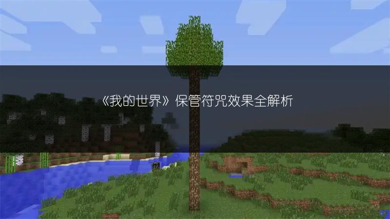 《我的世界》保管符咒效果全解析