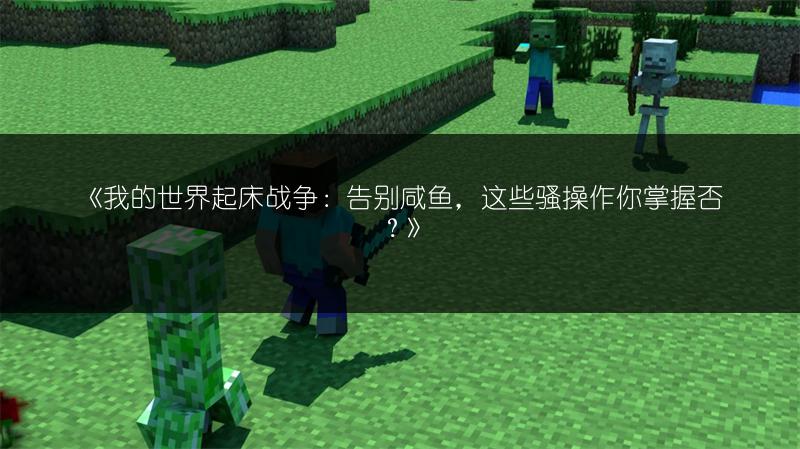 《我的世界起床战争：告别咸鱼，这些骚操作你掌握否？》