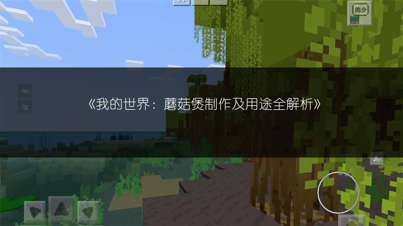 《我的世界：蘑菇煲制作及用途全解析》