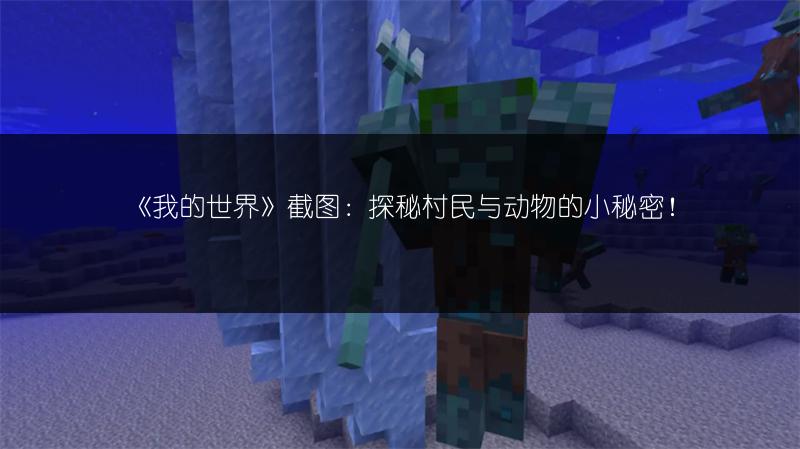 《我的世界》截图：探秘村民与动物的小秘密！