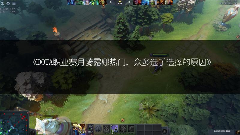 《DOTA职业赛月骑露娜热门，众多选手选择的原因》