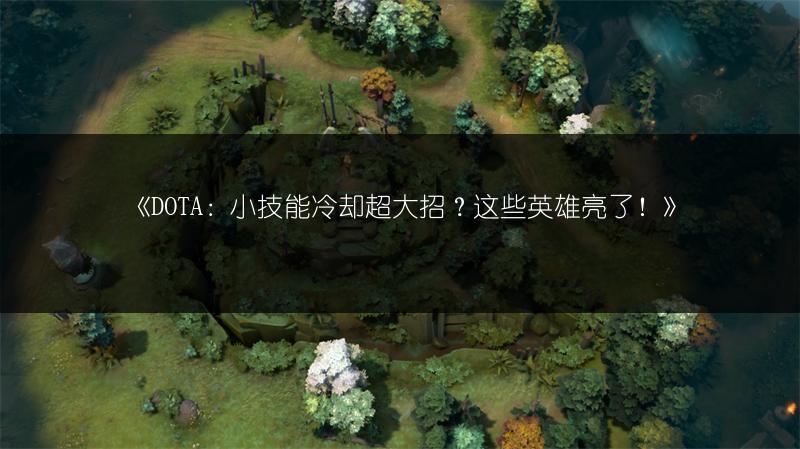 《DOTA：小技能冷却超大招？这些英雄亮了！》