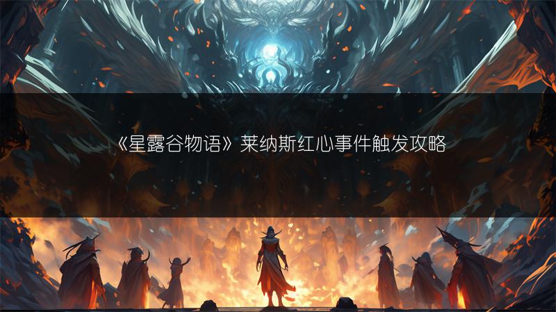 《星露谷物语》莱纳斯红心事件触发攻略